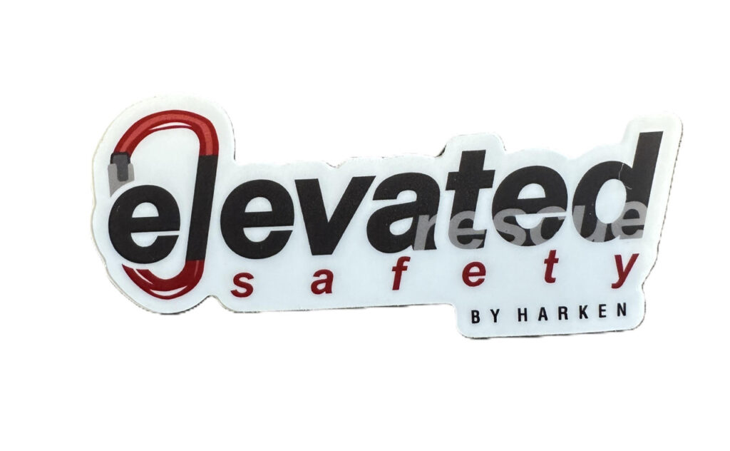 Elevated Safety Sticker