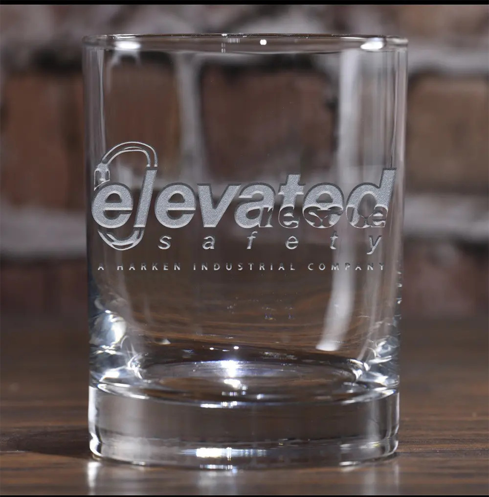 Elevated Safety Whiskey Glass